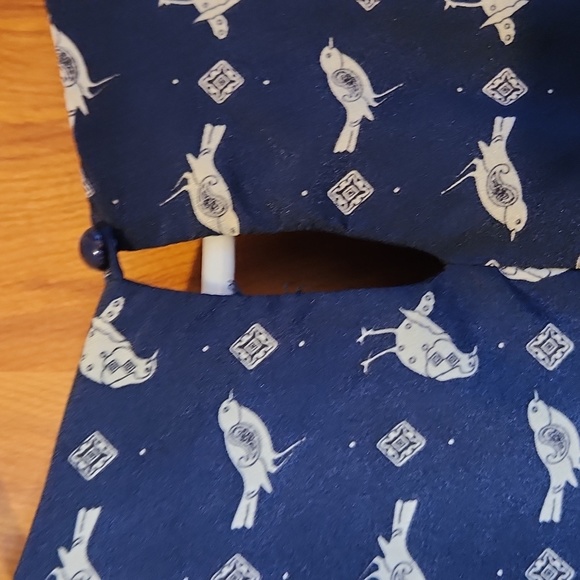 Lily rose dress - XS - navy with birds - Picture 4 of 6